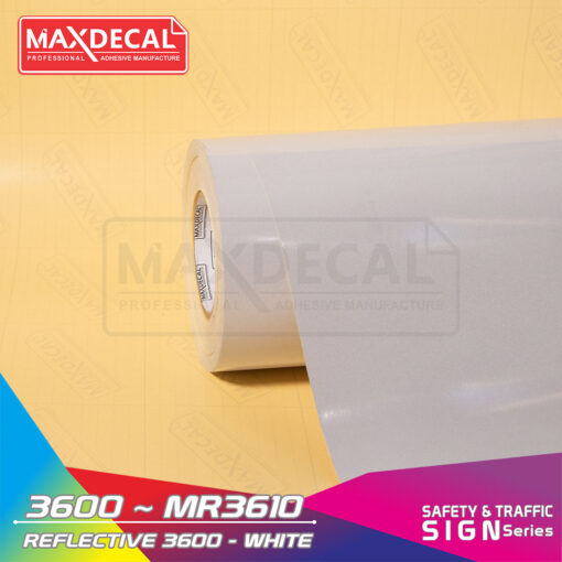 MAXDECAL 3600-MR3610 Reflective White
