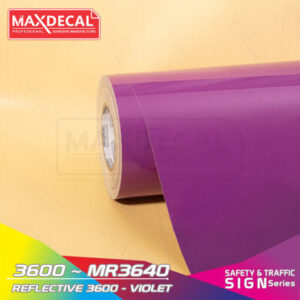 MAXDECAL 3600-MR3640 Reflective Violet