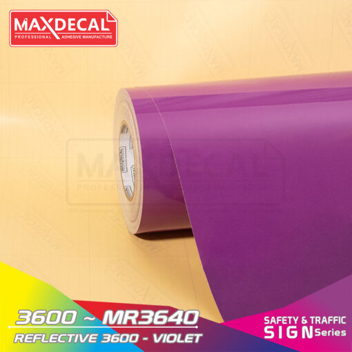 MAXDECAL 3600-MR3640 Reflective Violet