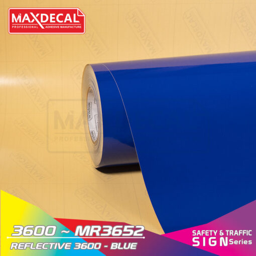 MAXDECAL 3600-MR3652 Reflective Blue