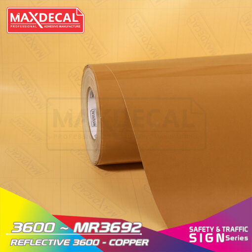 MAXDECAL 3600-MR3692 Reflective Copper