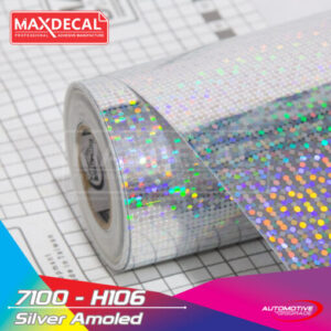 MAXDECAL 7100-H106 Hologram Silver Amoled