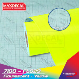 MAXDECAL 7100-FL029 Fluorescent Yellow