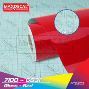 MAXDECAL 7100-G031 Red Gloss