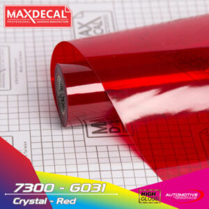 MAXDECAL 7300-G031 Crystal Red