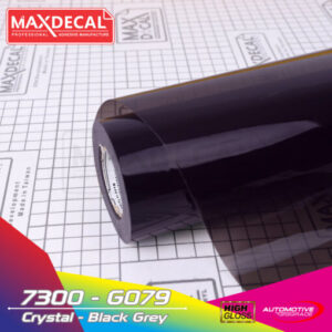 MAXDECAL 7300-G079 Crystal Black Grey