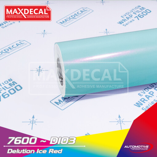 MAXDECAL 7600-DI03 Delution Ice Red