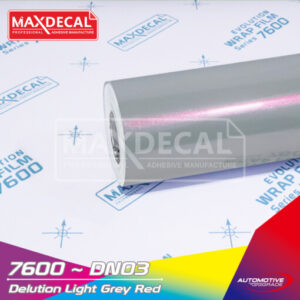 MAXDECAL 7600-DN03 Delution Light Grey Red