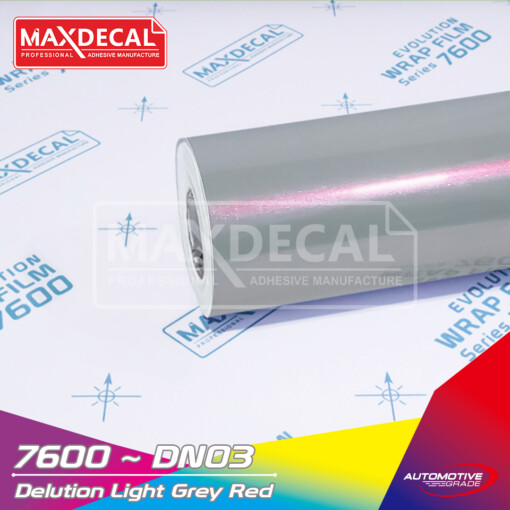 MAXDECAL 7600-DN03 Delution Light Grey Red