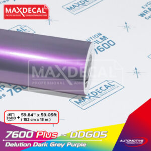 MAXDECAL 7600 PLUS-DDG05 Delution Dark Grey Purple