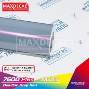 MAXDECAL 7600 PLUS-DG03 Delution Grey Red