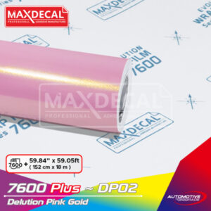 MAXDECAL 7600 PLUS-DP02 Delution Pink Gold