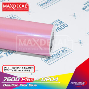 MAXDECAL 7600 PLUS-DP04 Delution Pink Blue