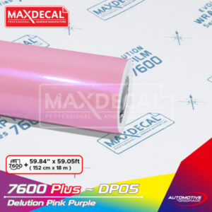 MAXDECAL 7600 PLUS-DP05 Delution Pink Purple