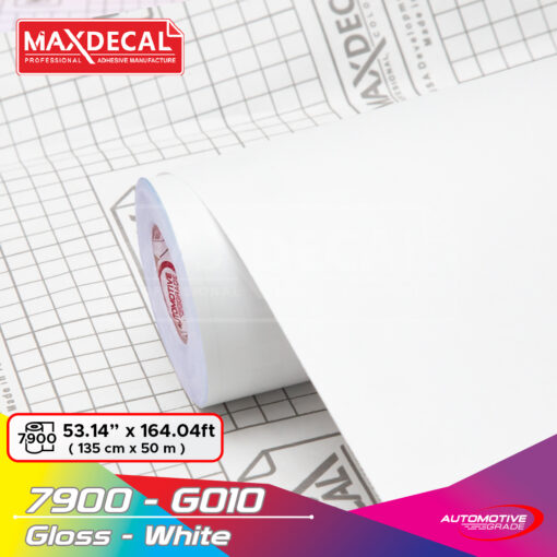 MAXDECAL 7900-G010 Gloss White