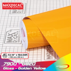 MAXDECAL 7900-G020 Gloss Golden Yellow