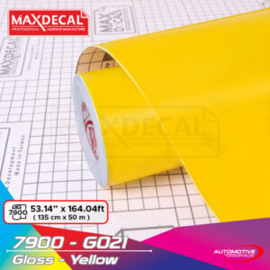 MAXDECAL 7900-G021 Gloss Yellow