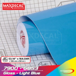 MAXDECAL 7900-G053 Gloss Light Blue