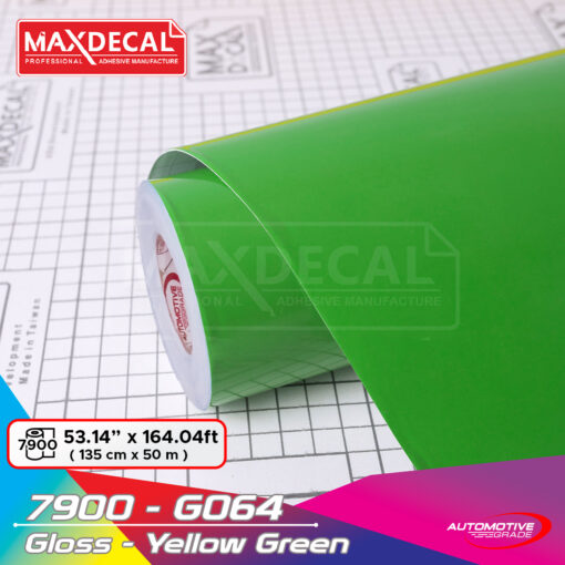 MAXDECAL 7900-G064 Gloss Yellow Green