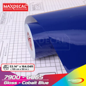 MAXDECAL 7900-G065 Gloss Cobalt Blue