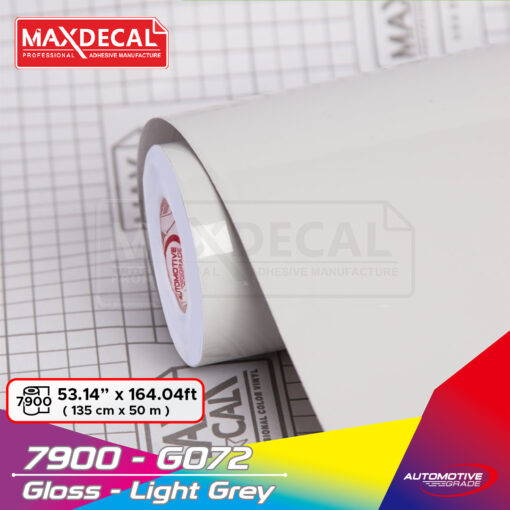 MAXDECAL 7900-G072 Gloss Light Grey