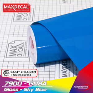 MAXDECAL 7900-G084 Gloss Sky Blue