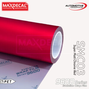 MAXDECAL 9600-SMC03 Super Matt Chrome Red