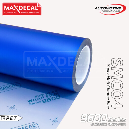 MAXDECAL 9600-SMC04 Super Matt Chrome Blue