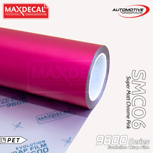MAXDECAL 9600-SMC06 Super Matt Chrome Pink
