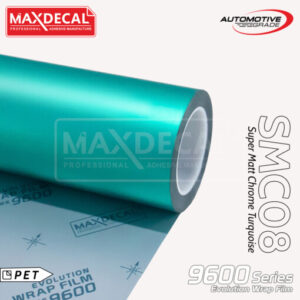 MAXDECAL 9600-SMC08 Super Matt Chrome Turquoise