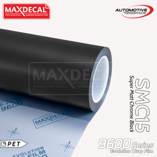 MAXDECAL 9600-SMC15 Super Matt Chrome Black
