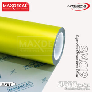 MAXDECAL 9600-SMC19 Super Matt Chrome Neon Yellow