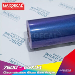 MAXDECAL 7600-CGX04 Chromaluxtion Blue Purple