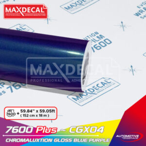 MAXDECAL 7600 PLUS-CGX04 Chromaluxtion Blue Purple