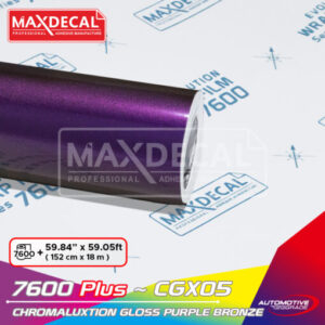 MAXDECAL 7600 PLUS-CGX05 Chromaluxtion Purple Bronze