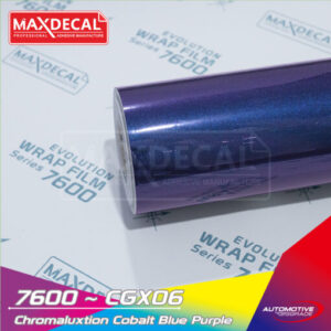 MAXDECAL 7600-CGX06 Chromaluxtion Cobalt Blue Purple