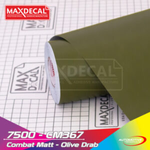 MAXDECAL 7500-CM367 Combat Matt Olive Drab