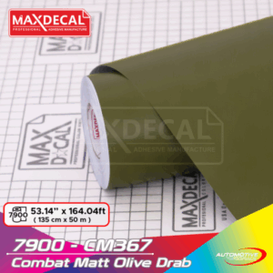 MAXDECAL 7900-CM367 Combat Matt Olive Drab