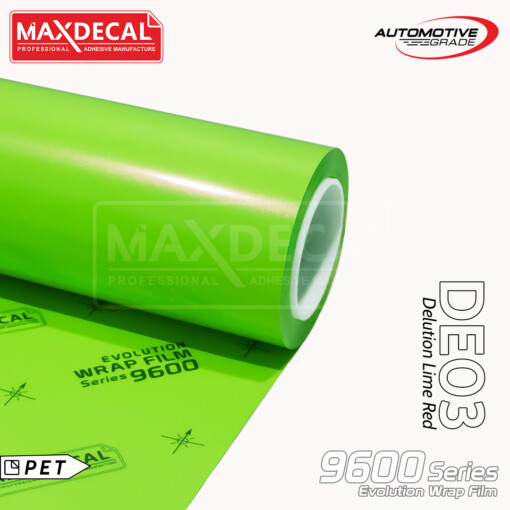 MAXDECAL 9600-DE03 Delution Lime Red
