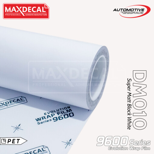 MAXDECAL 9600-DM010 Super Matt Block White