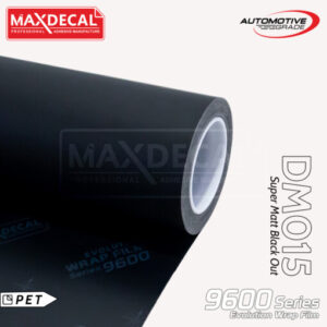MAXDECAL 9600-DM015 Super Matt Black Out