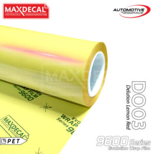 MAXDECAL 9600-DO03 Delution Lemon Red