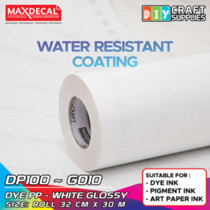 DP100 – G010 Dye PP White Glossy