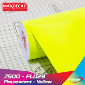 MAXDECAL 7500-FL029 Fluorescent Yellow