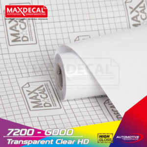 MAXDECAL 7200-G000 Transparent Clear HD