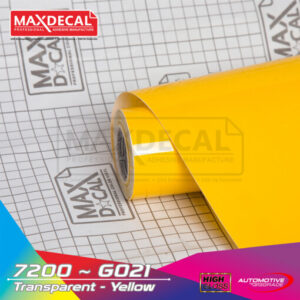 MAXDECAL 7200-G021 Transparent Yellow