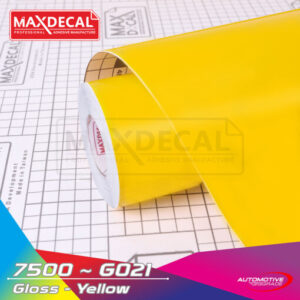 MAXDECAL 7500-G021 Gloss Yellow
