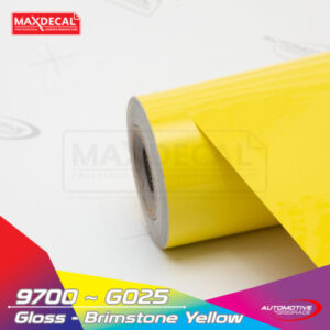 MAXDECAL 9700-G025 Gloss Brimstone Yellow