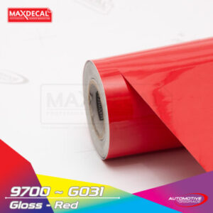 MAXDECAL 9700-G031 Gloss Red