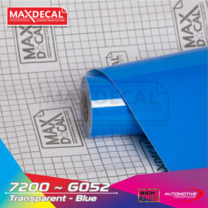 MAXDECAL 7200-G052 Transparent Blue